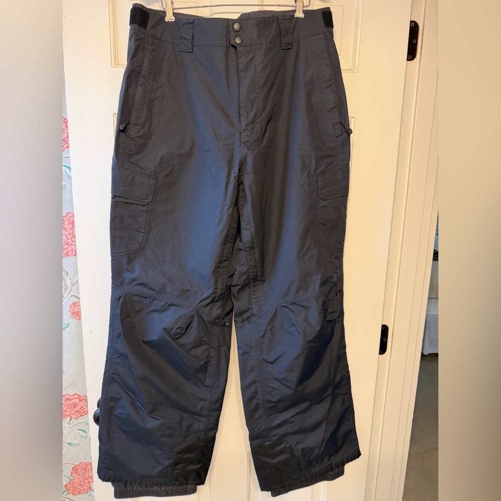 Eastern Mountain Sports Dark Gray/Black Ski Pants